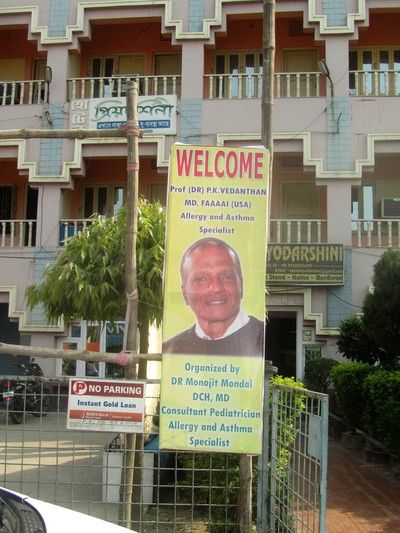 Allergy and asthma awareness camp in Kalna, West Bengal, 4 March 2017