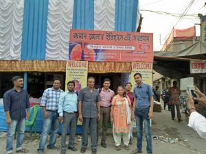 Allergy and asthma awareness camp in Kalna, West Bengal, 4 March 2017