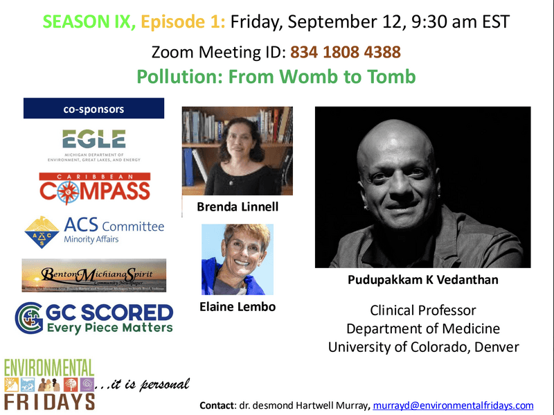 Environmental Fridays poster for the Womb to Tomb lecture