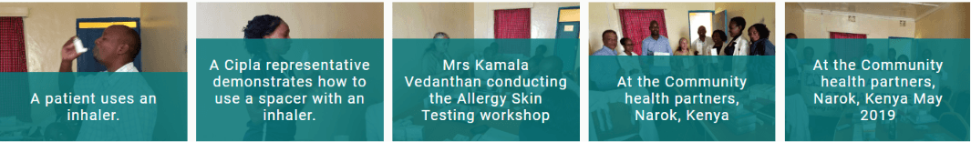 Lung Centre CME workshop at Community Health Partners, Narok, Kenya