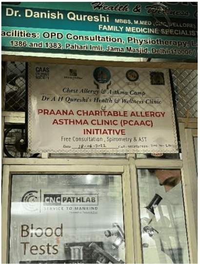 PRAANA camp with Dr. Danish Qureshi, Old Delhi, 18 June 2022