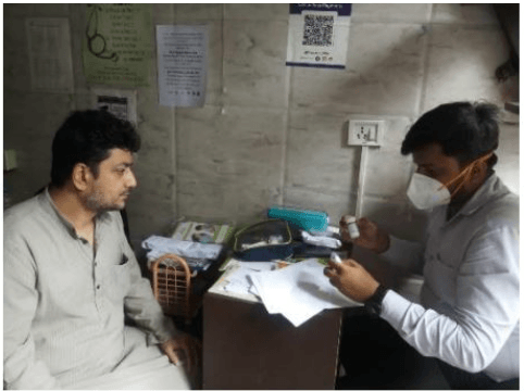 PRAANA camp with Dr. Danish Qureshi, Old Delhi, 18 June 2022