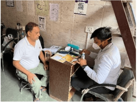 PRAANA camp with Dr. Danish Qureshi, Old Delhi, 18 June 2022