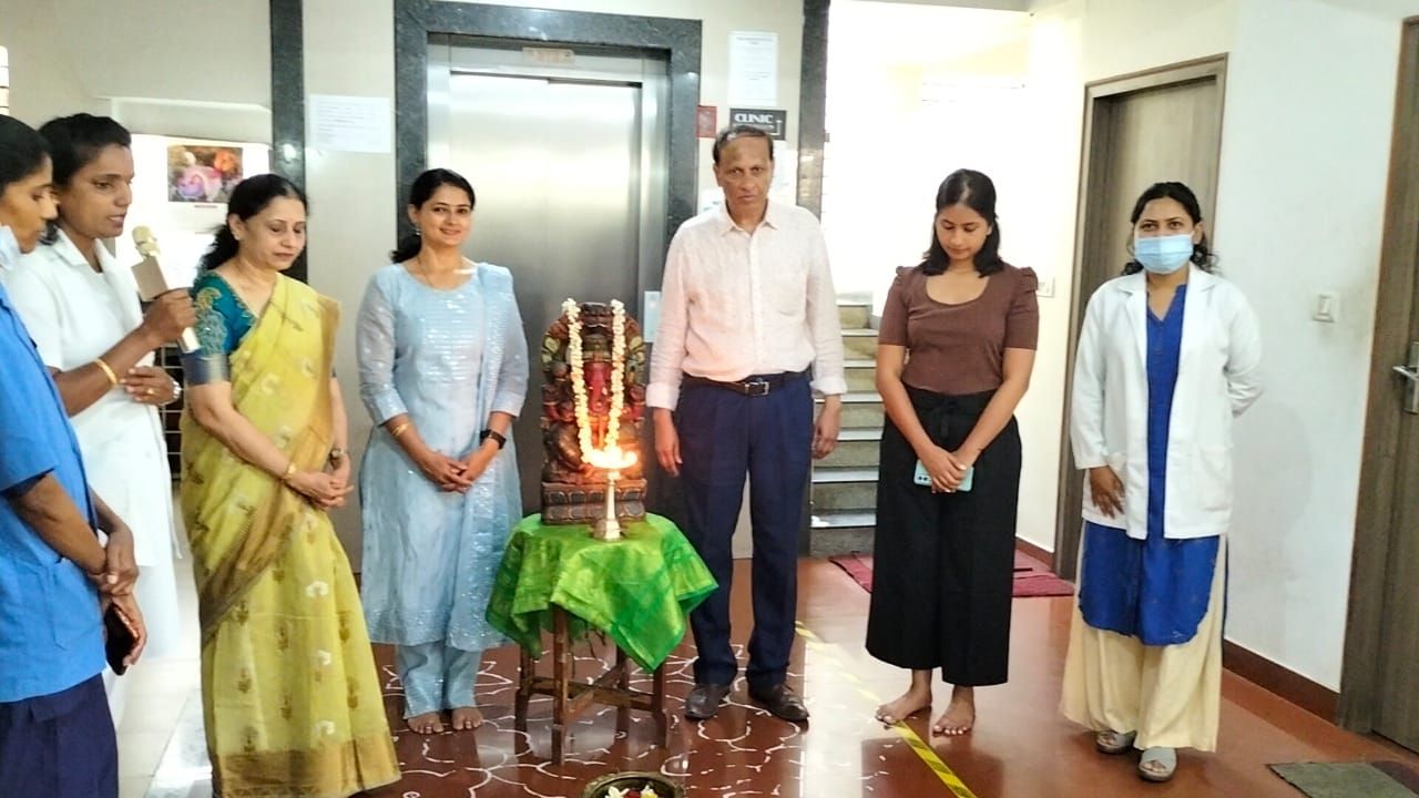 PRAANA clinic inauguration with Dr. Gayatri Pandit and Dr. P. Lakshmi, Bengaluru