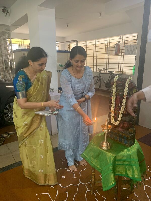 PRAANA clinic inauguration with Dr. Gayatri Pandit and Dr. P. Lakshmi, Bengaluru